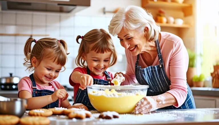 cooking fun with grandkids